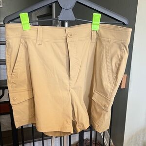 Eddie Bauer Tan Cargo Shorts